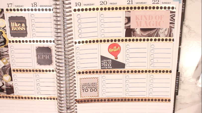 Plan with me in this video using my Erin Condren LifePlanner! If you've ever wondered what it looks like inside a blogger's planner, now's your chance to find out. Check out how I decorate and organize my week!