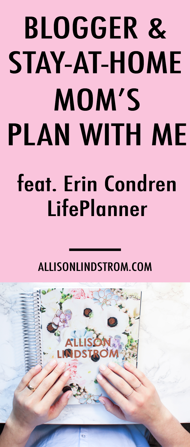 Plan with me in this video using my Erin Condren LifePlanner! If you've ever wondered what it looks like inside a blogger's planner, now's your chance to find out. Check out how I decorate and organize my week!
