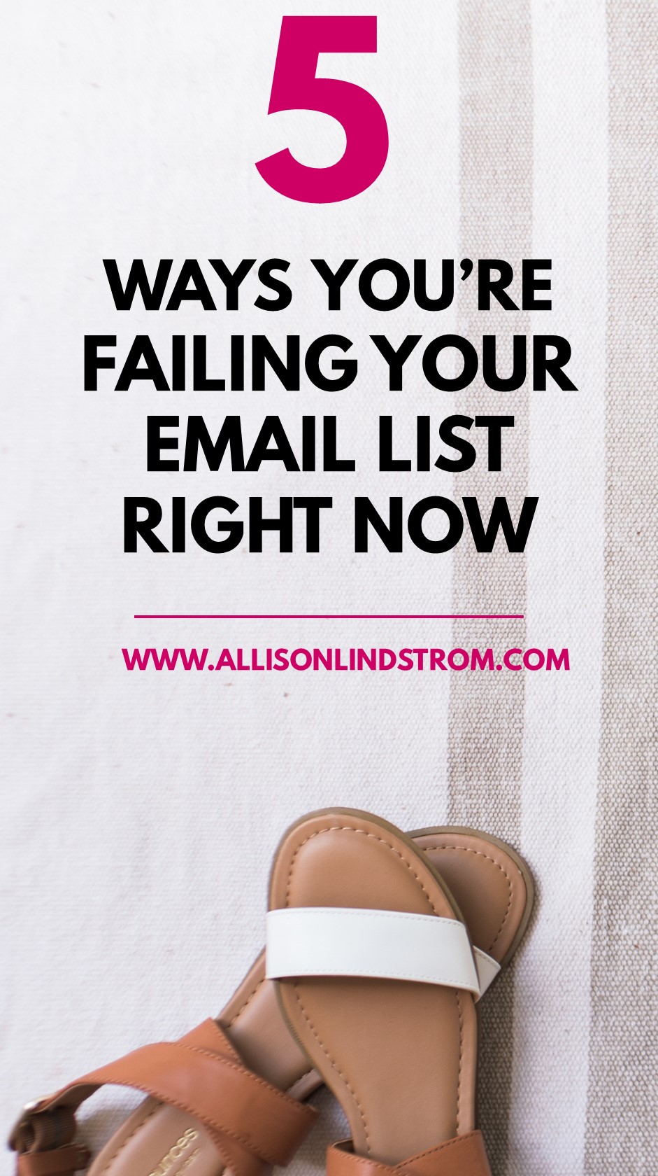 I’ve received messages from you guys saying things like, “My list isn’t growing, people don’t open my emails, and I have a high unsubscribe rate. How do I fix these things?” So today I'm talking about common email marketing mistakes AND I have a bonus workbook for you. Just check out the link above to get your copy