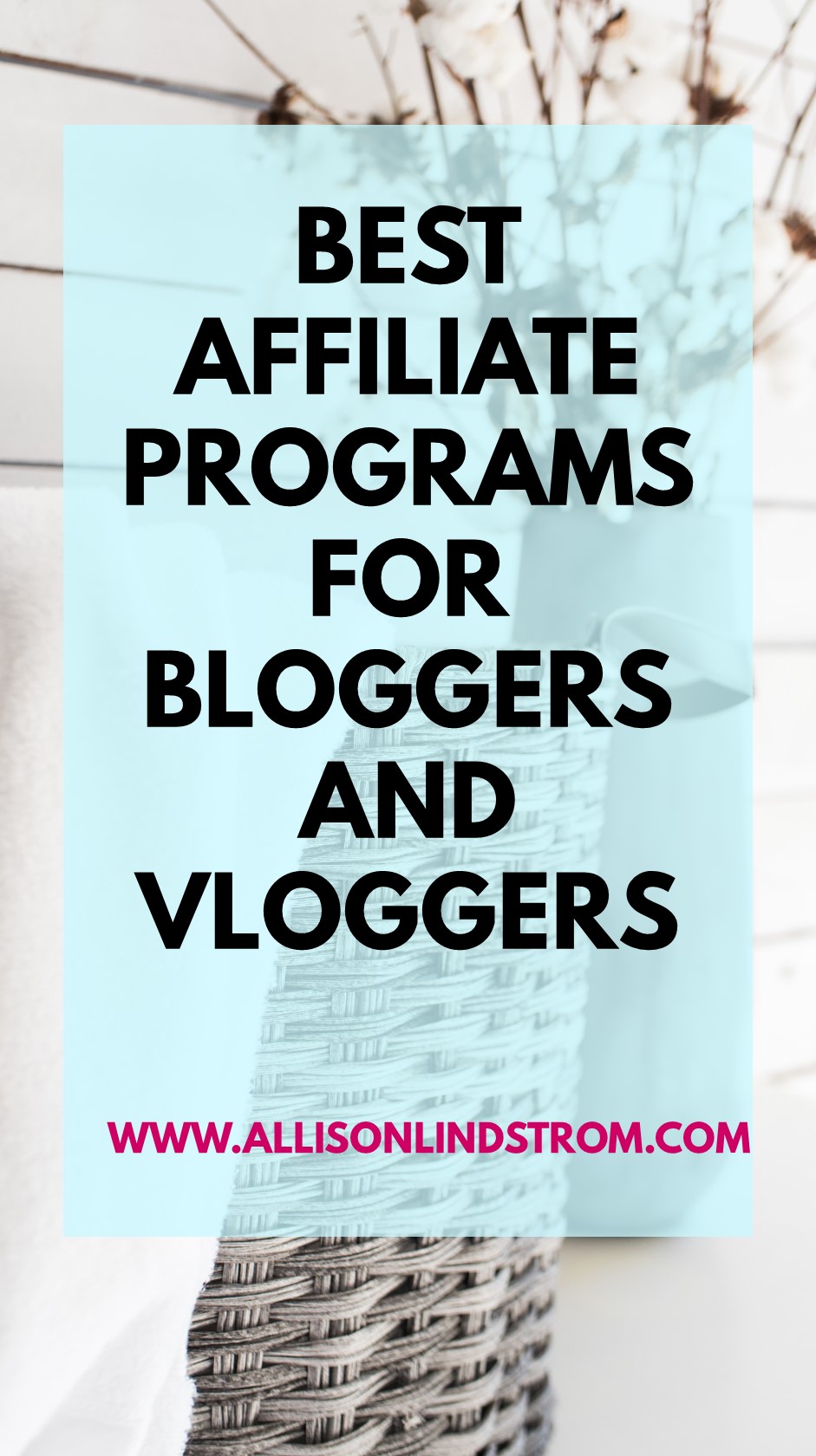 Looking for the best affiliate marketing companies to work with or just some alternatives to Amazon Associates? I'm sharing all of my favorite affiliate marketing programs today!