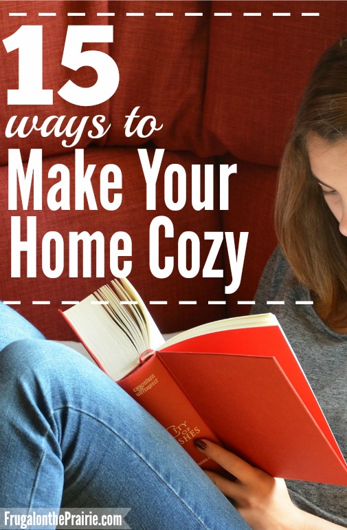 Are you hoping to transform your house into a home? Here are 15 easy ways to make your home cozy enough for the most relaxing of days!